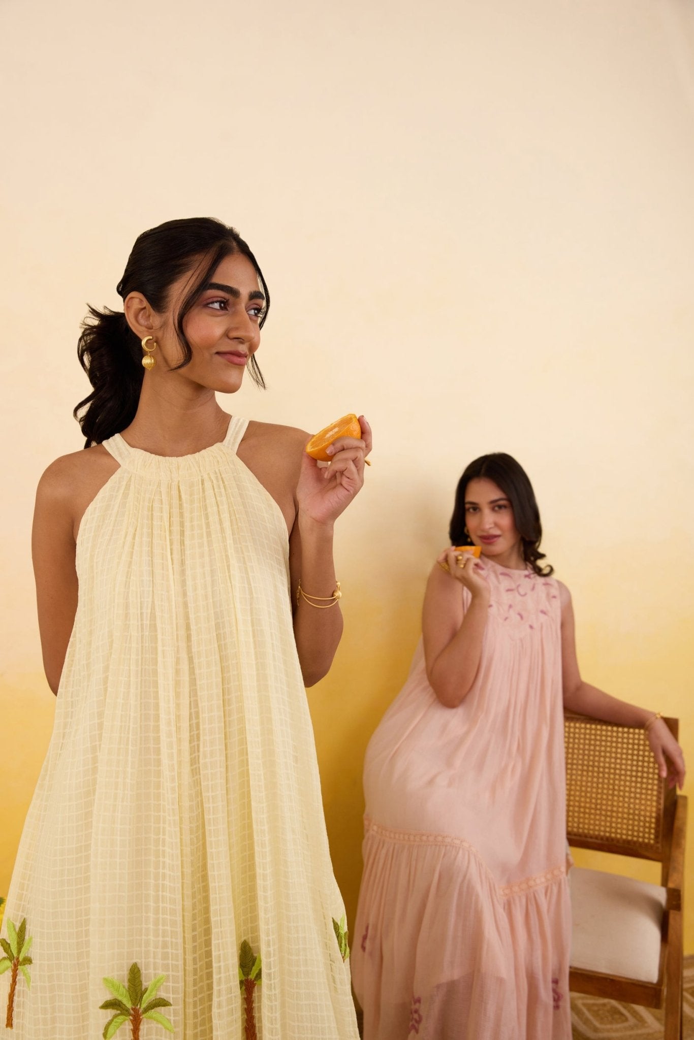Palm Whisper Dress - CiceroniDressesTaro