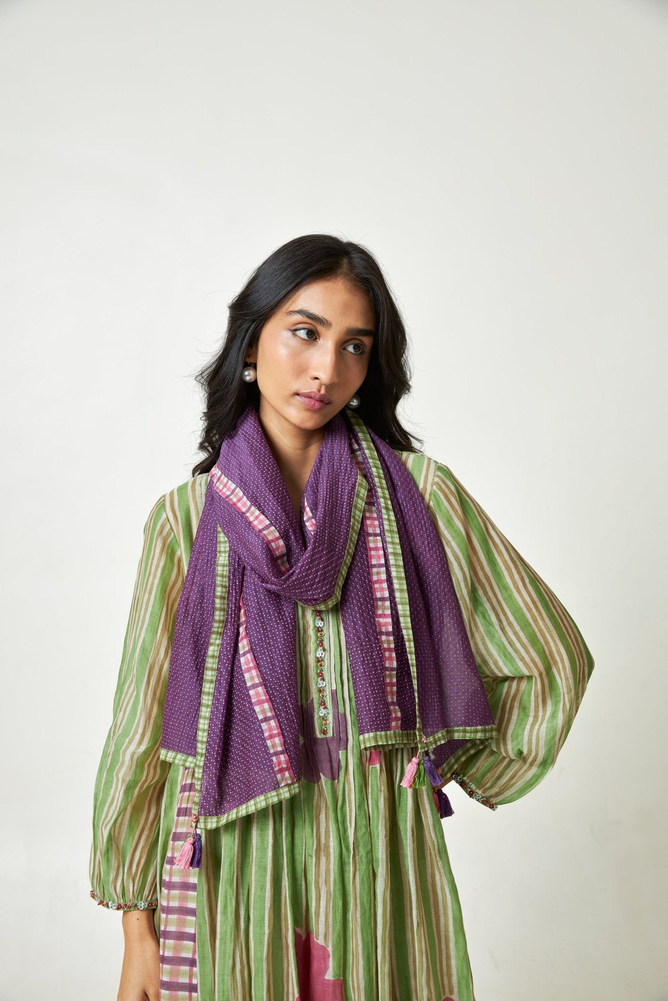 Palmshade Block Printed Kurta Set with Dupatta - CiceroniKurta SetPants and Pajamas
