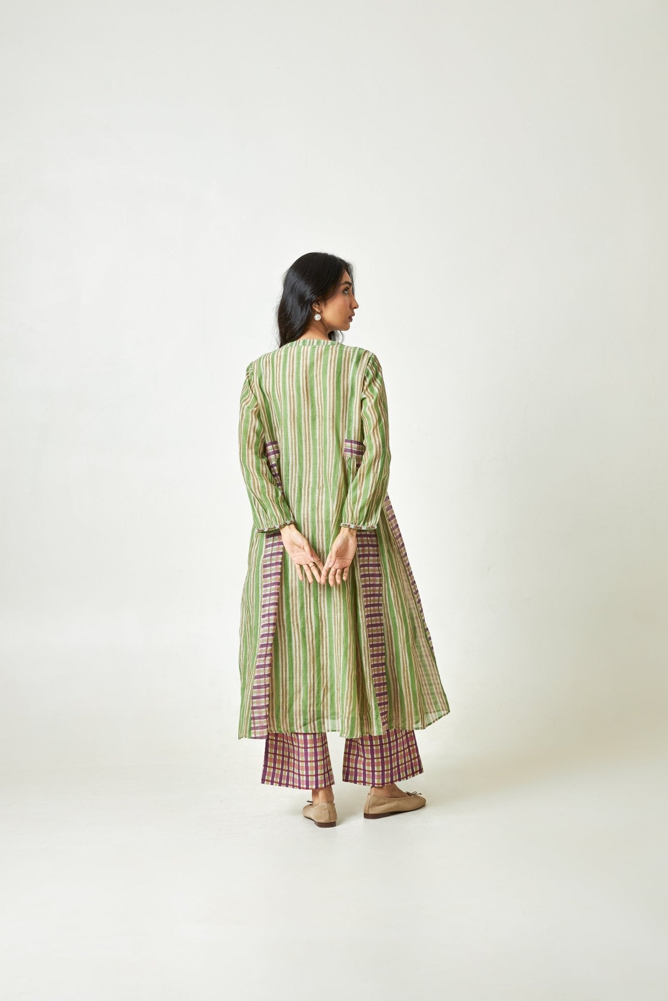 Palmshade Block Printed Kurta Set - CiceroniKurta SetPants and Pajamas