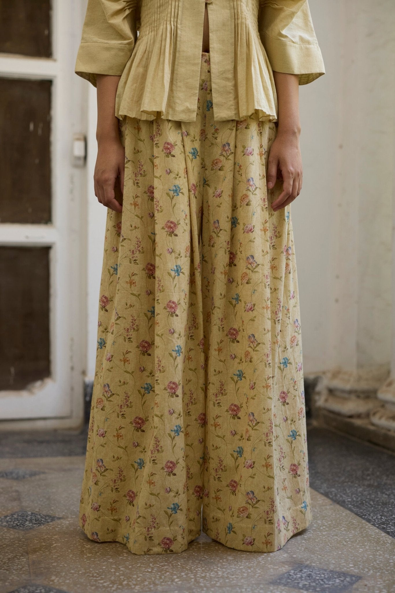 Paloma Pant - Yellow - CiceroniPantsKhyati Rughani