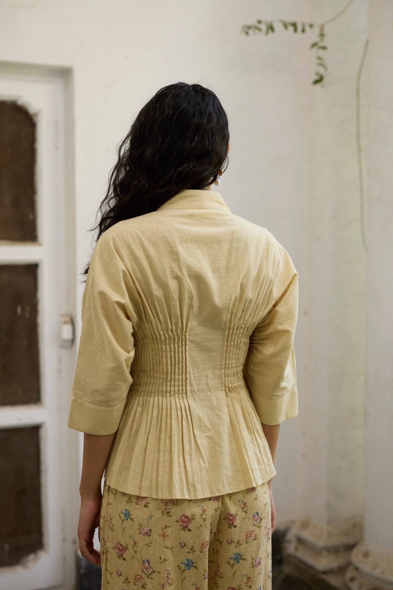 Paloma Top - Yellow - CiceroniTopsKhyati Rughani