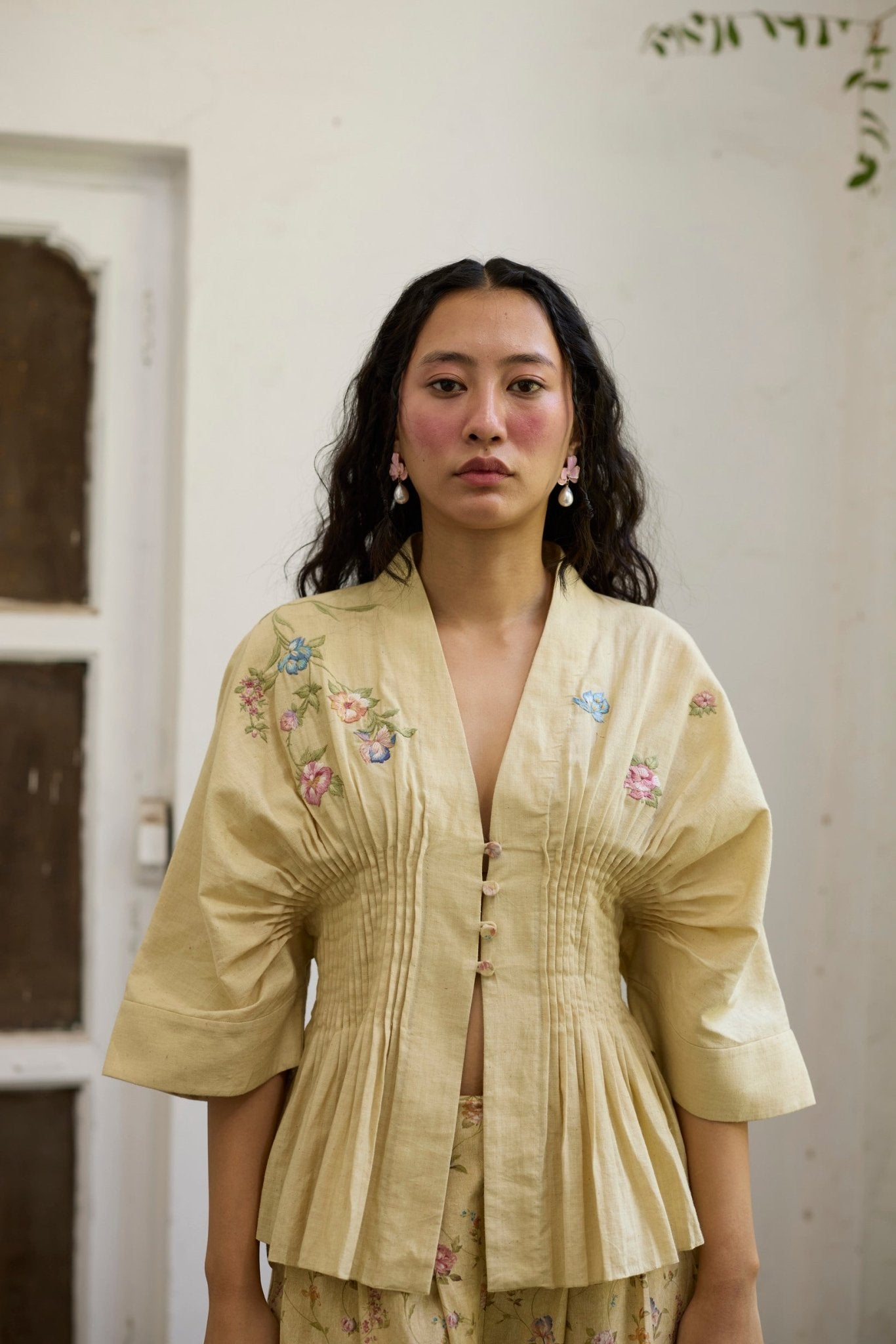 Paloma Top - Yellow - CiceroniTopsKhyati Rughani