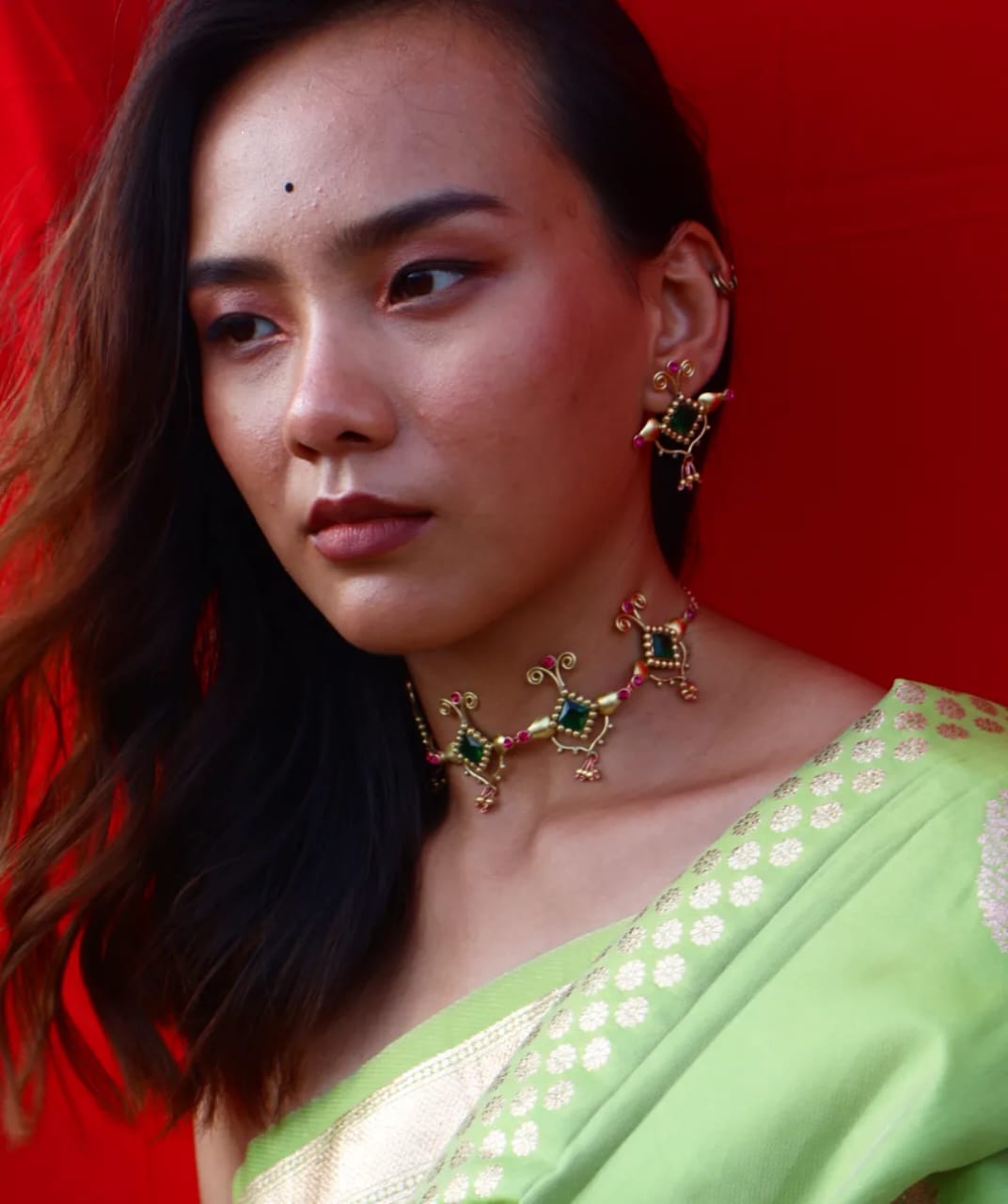 Panna Bahar Set - CiceroniNecklace SetPiku