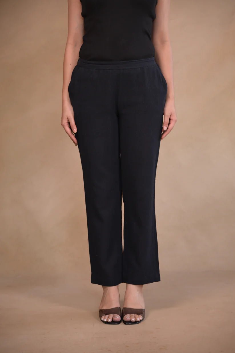 Pant, classic straight cut - CiceroniWomen PantsRang by Rajvi