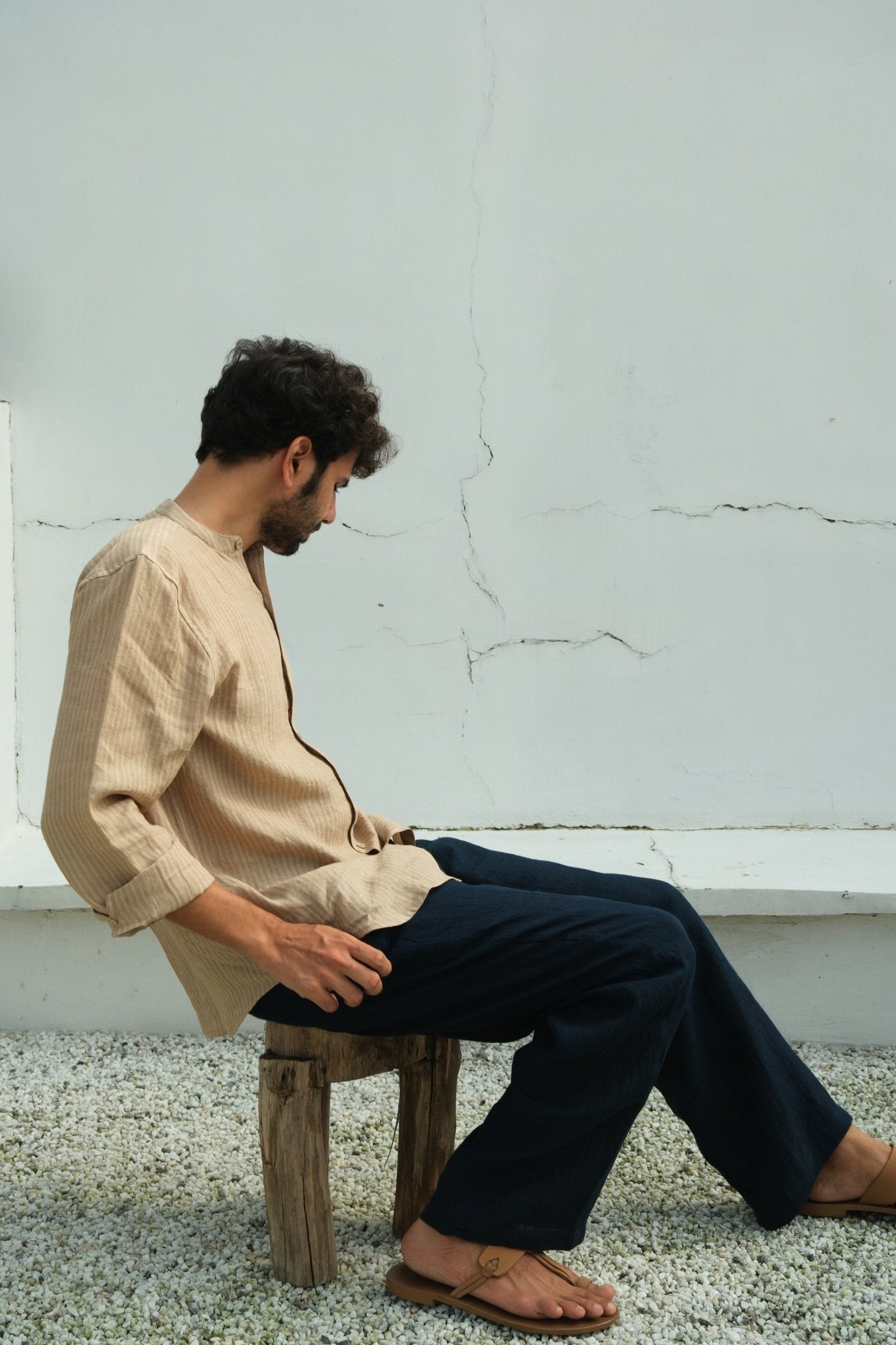 Parallel Beige Shirt - CiceroniShirtswith N.