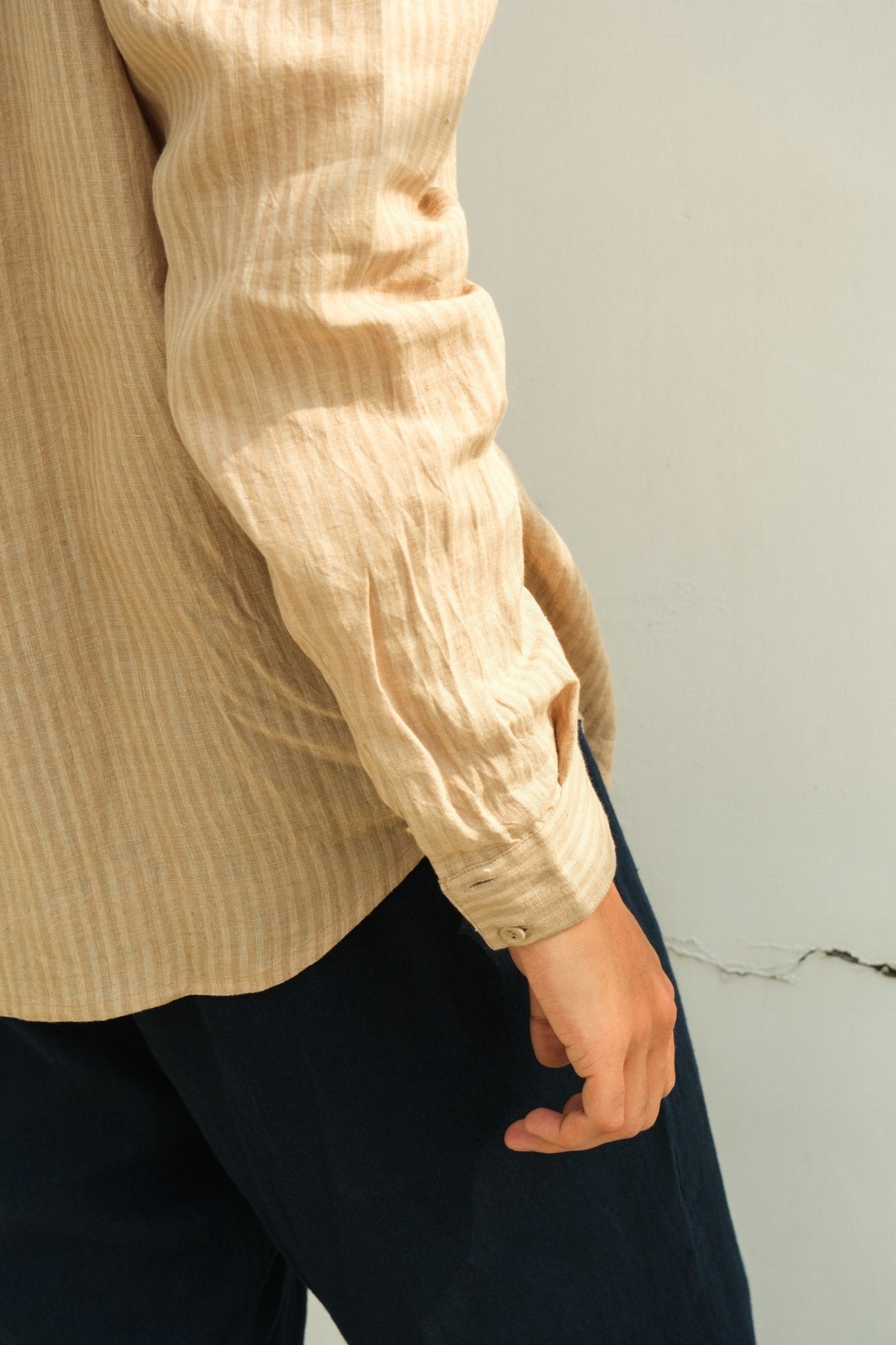 Parallel Beige Shirt - CiceroniShirtswith N.