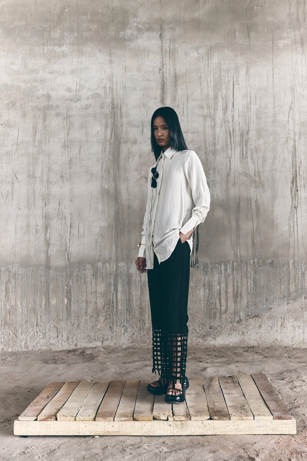 Passage Shirt with Outline Pants - CiceroniCo-ord SetATBW