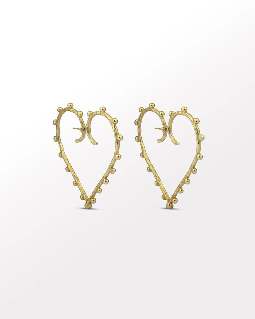Passional Hoops - Gold Midi - CiceroniEarringsBatoki