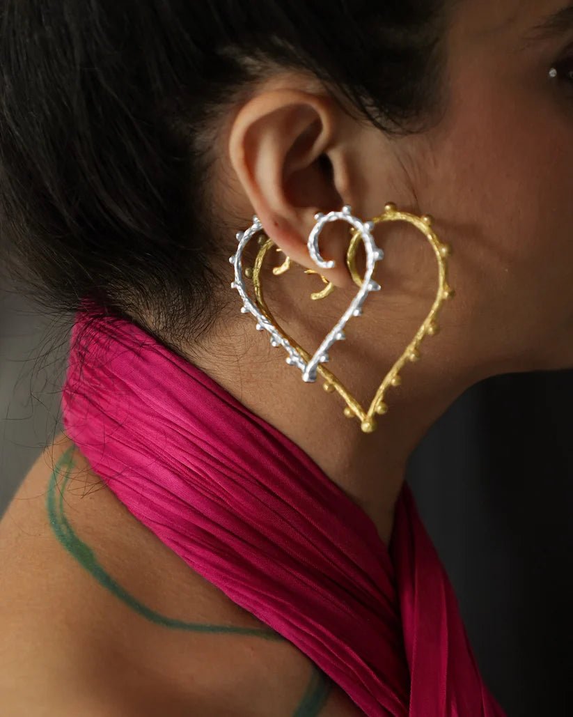 Passional Hoops - Gold XL - CiceroniEarringsBatoki