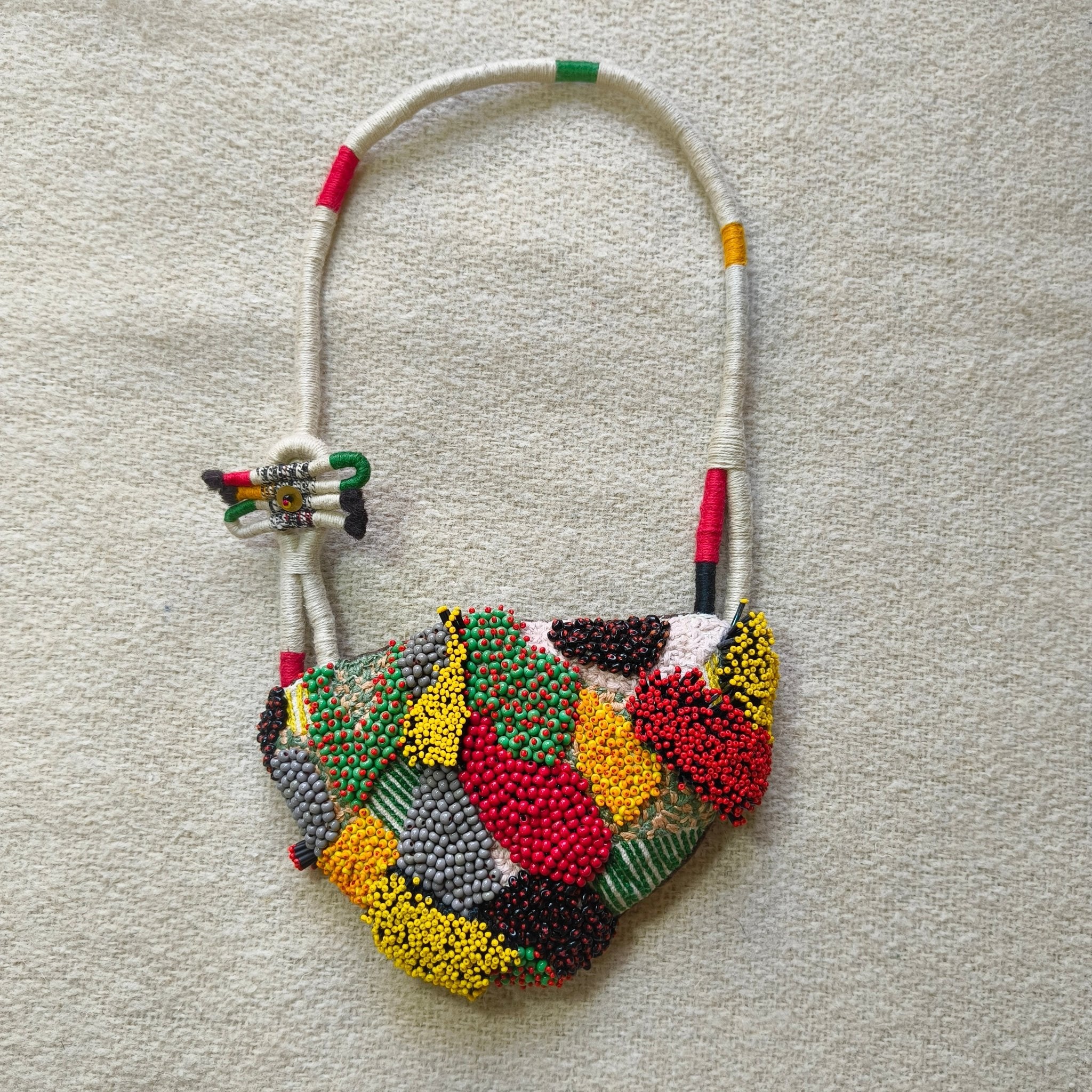 Patchwork Bloom Necklace - CiceroniNeckpieceBandish