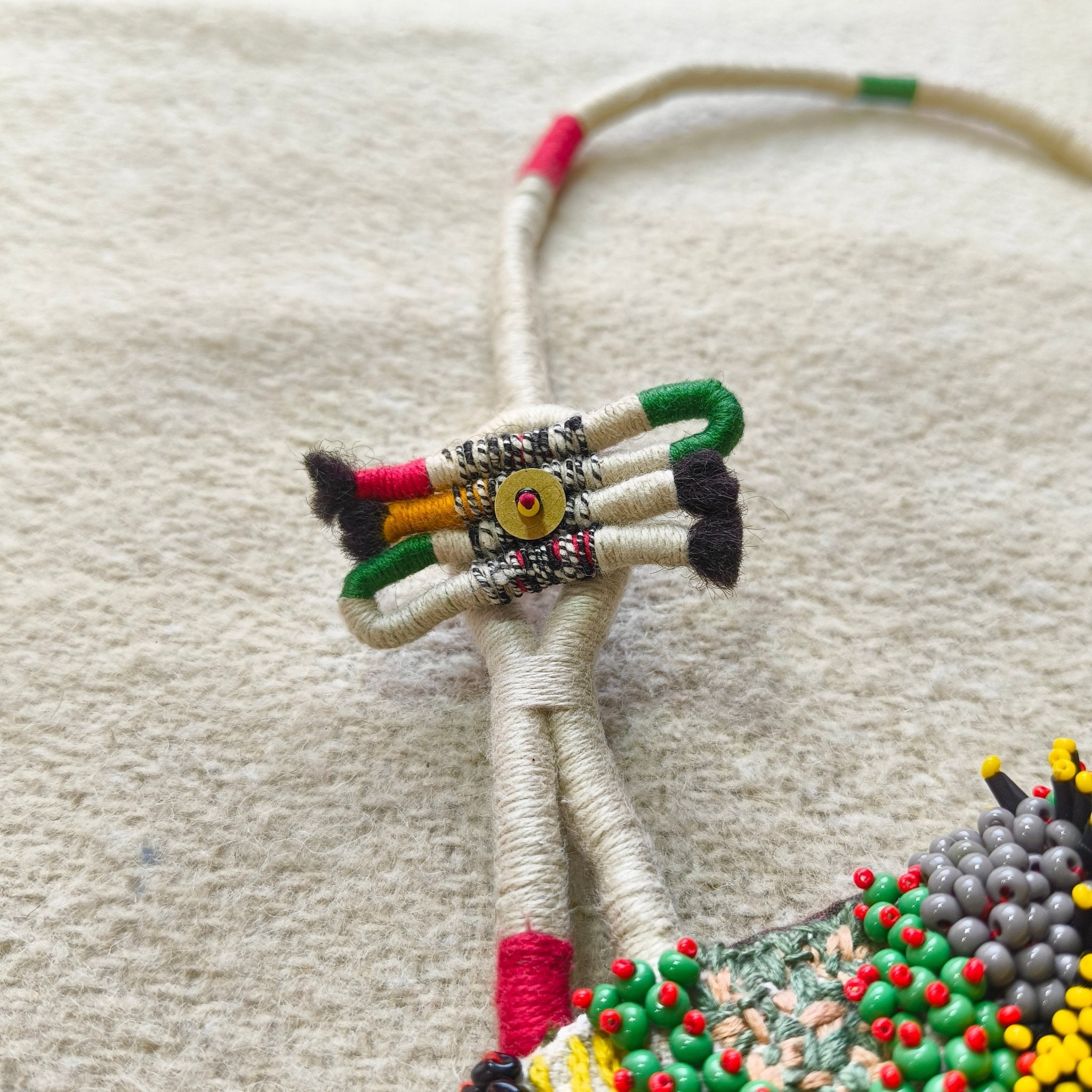 Patchwork Bloom Necklace - CiceroniNeckpieceBandish