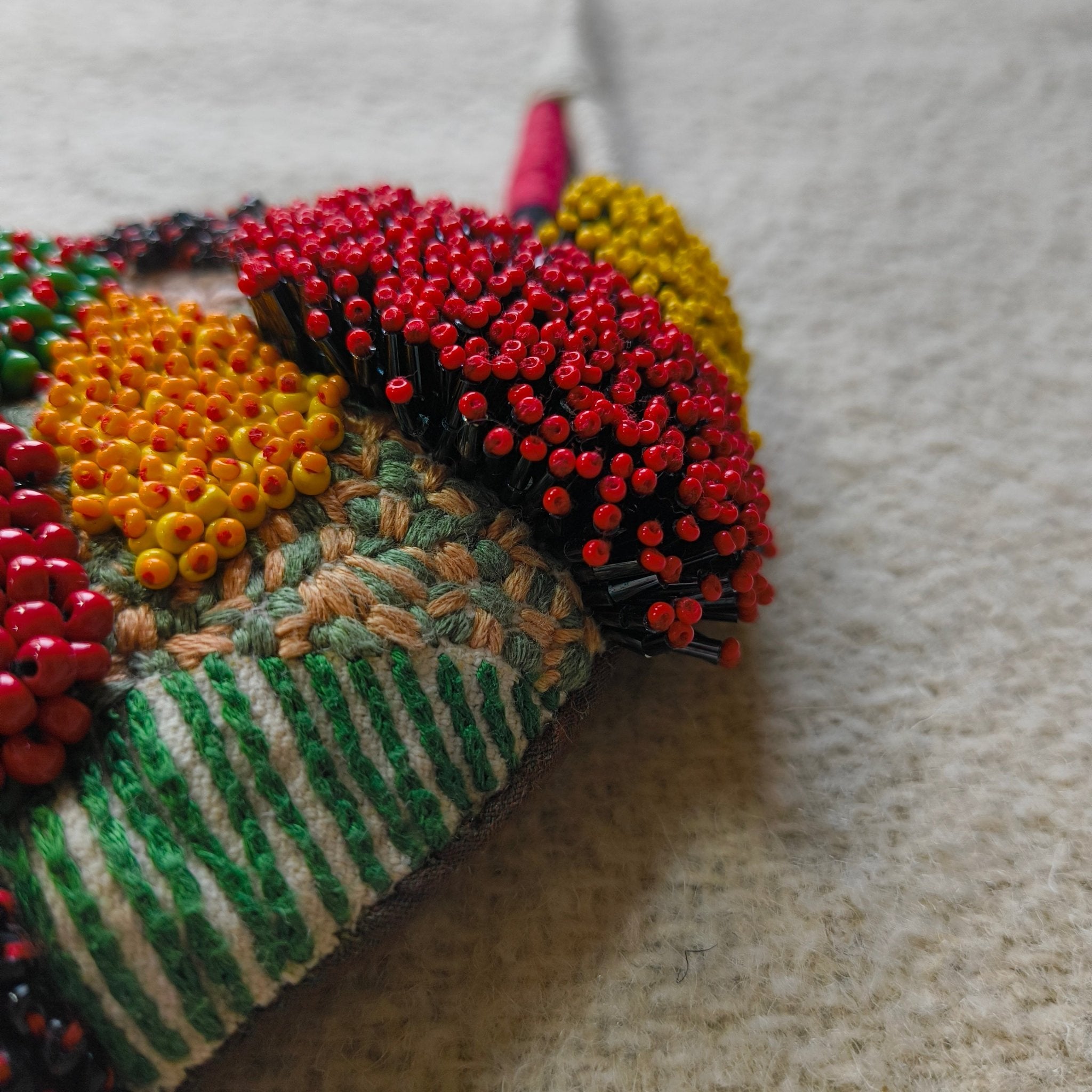 Patchwork Bloom Necklace - CiceroniNeckpieceBandish