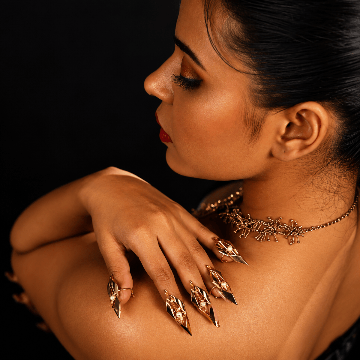 Path of Valor Nail Ring - CiceroniNail RingKalon Art Jewellery