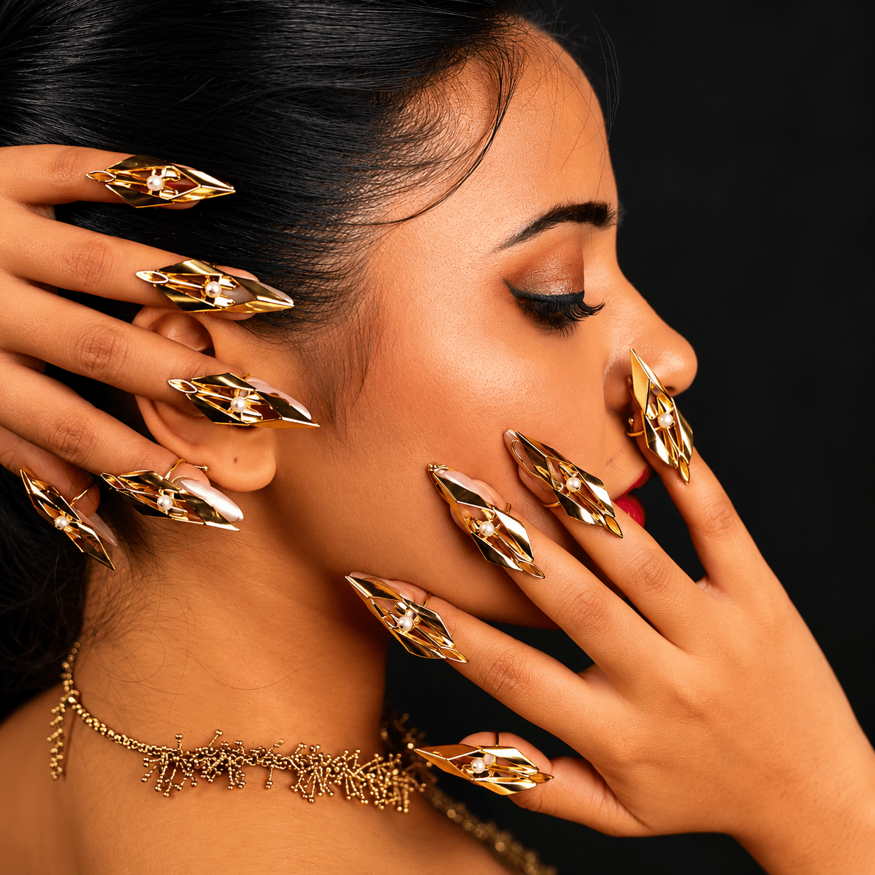 Path of Valor Nail Ring - CiceroniNail RingKalon Art Jewellery