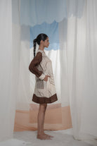 Pathway Puff Sleeve Dress - CiceroniDressesAmoda - Essence Of India