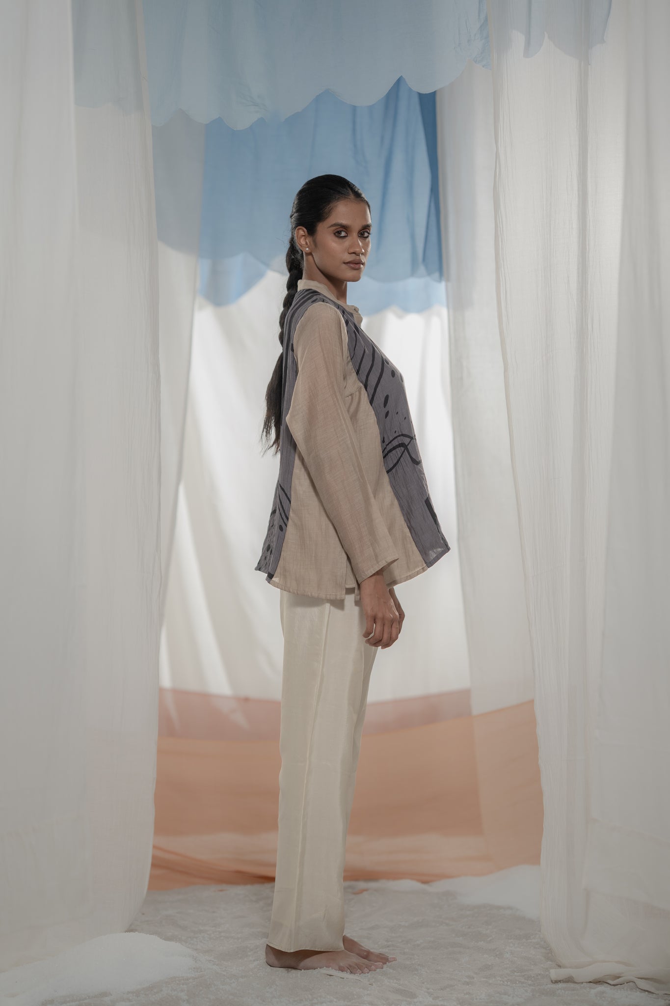 Pathway Shirt - CiceroniWomen ShirtsAmoda - Essence Of India