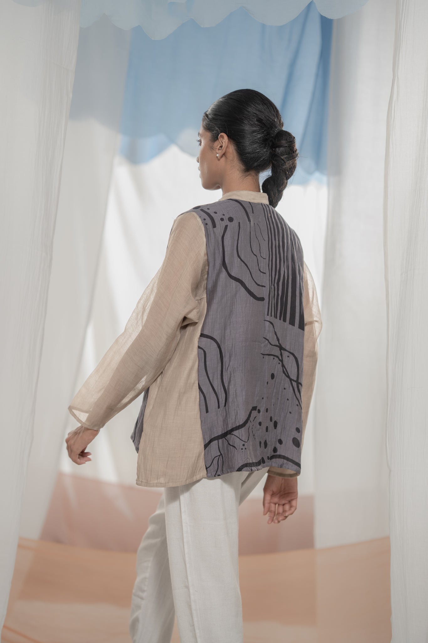 Pathway Shirt - CiceroniWomen ShirtsAmoda - Essence Of India