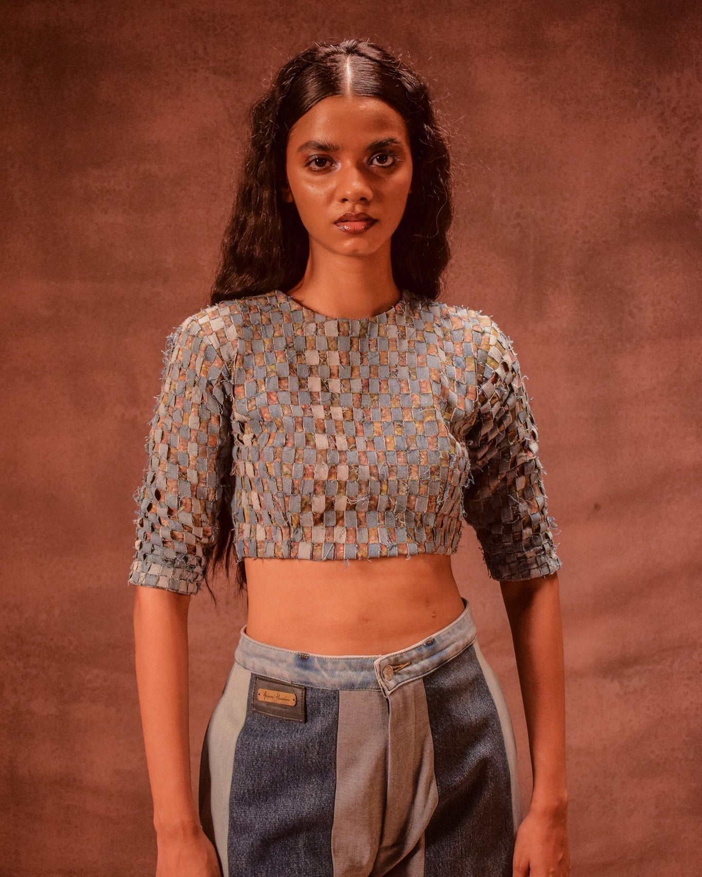Patina X Denim Blouse - CiceroniBlouseAnam Husain