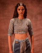 Patina X Denim Blouse - CiceroniBlouseAnam Husain