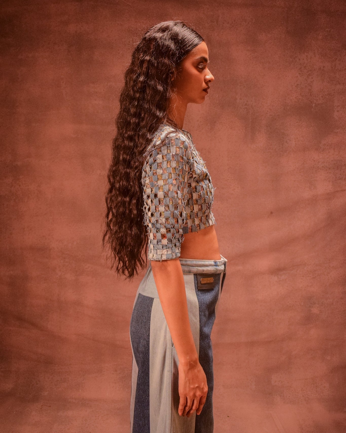 Patina X Denim Blouse - CiceroniBlouseAnam Husain