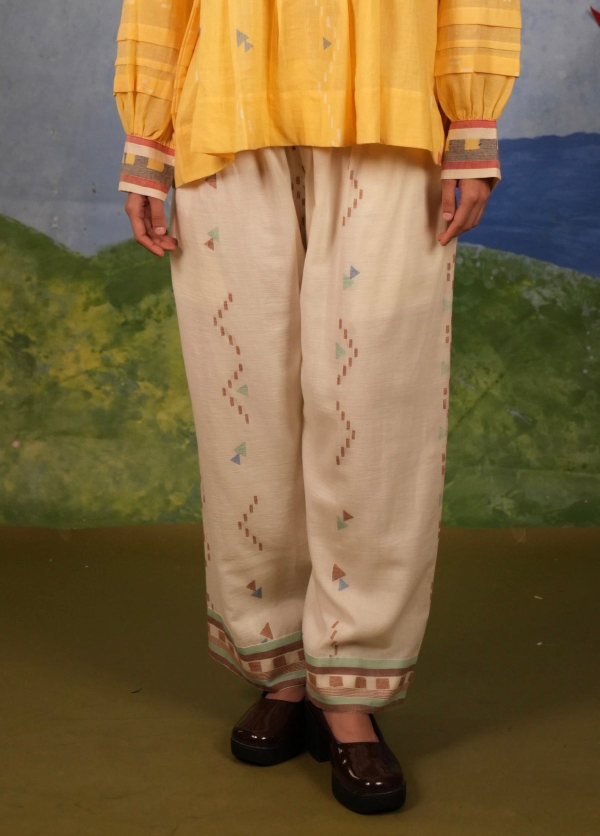 Pearl Pants - White - CiceroniPantsBhomra