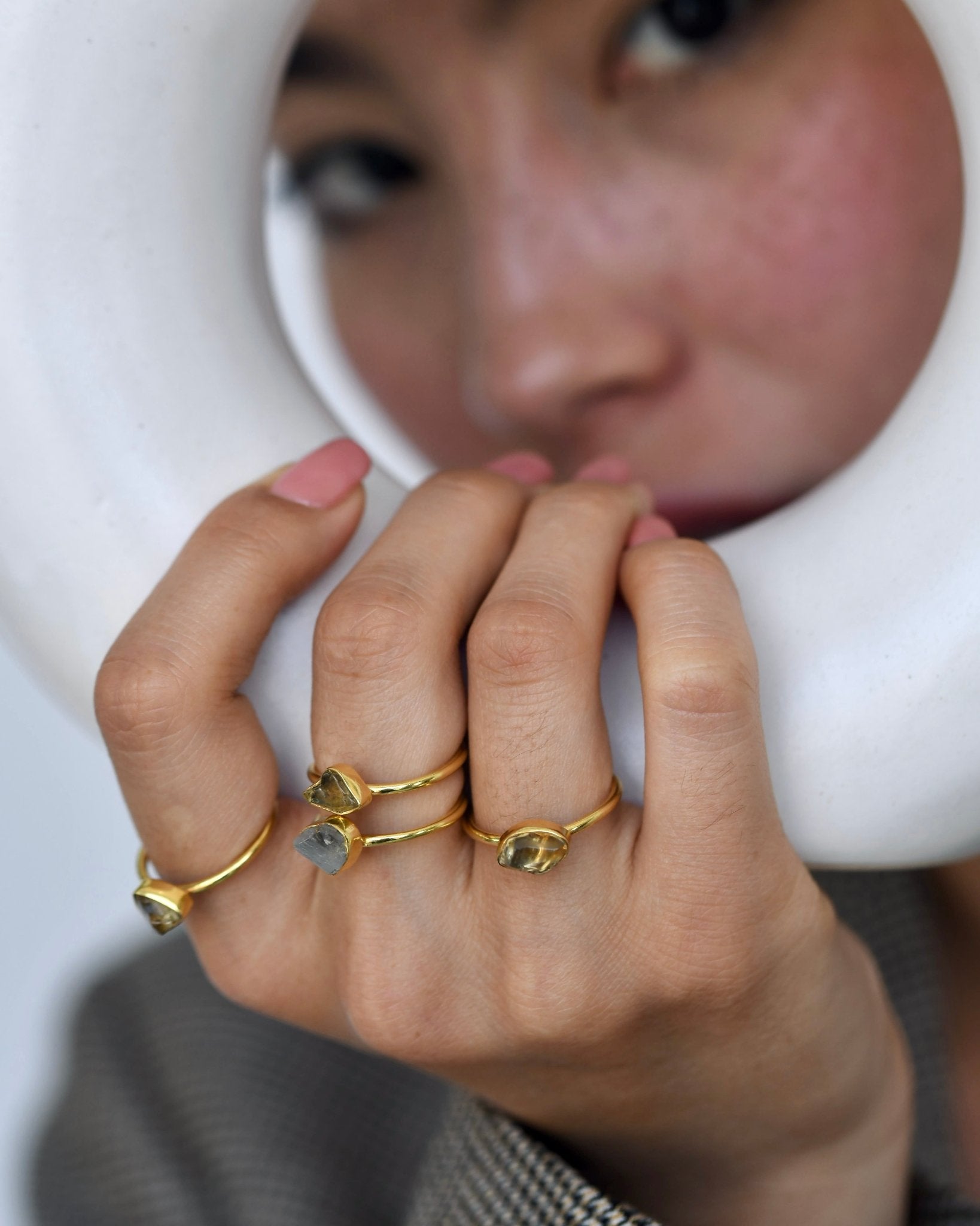 Pearl Rings - CiceroniRingsThe Loom Art