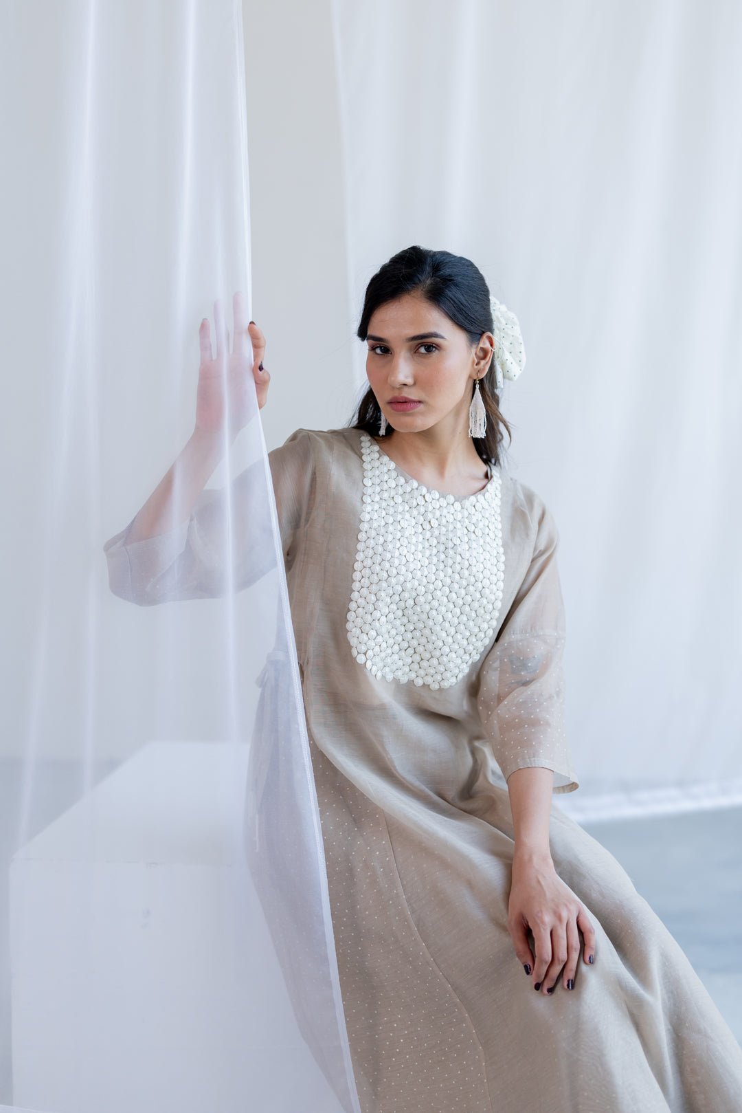 Pearls on the Seabed Kurta - CiceroniKurta, Everyday WearSilai Studio