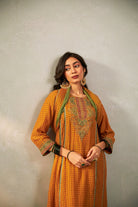 Peeli Pataka Embroidered Kurta Set- Set of 3 - CiceroniKurta Set, Festive WearPants and Pajamas