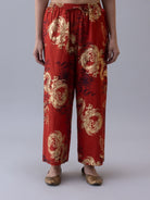 Pema Rust Pyjama - CiceroniWomen PantsShades of India