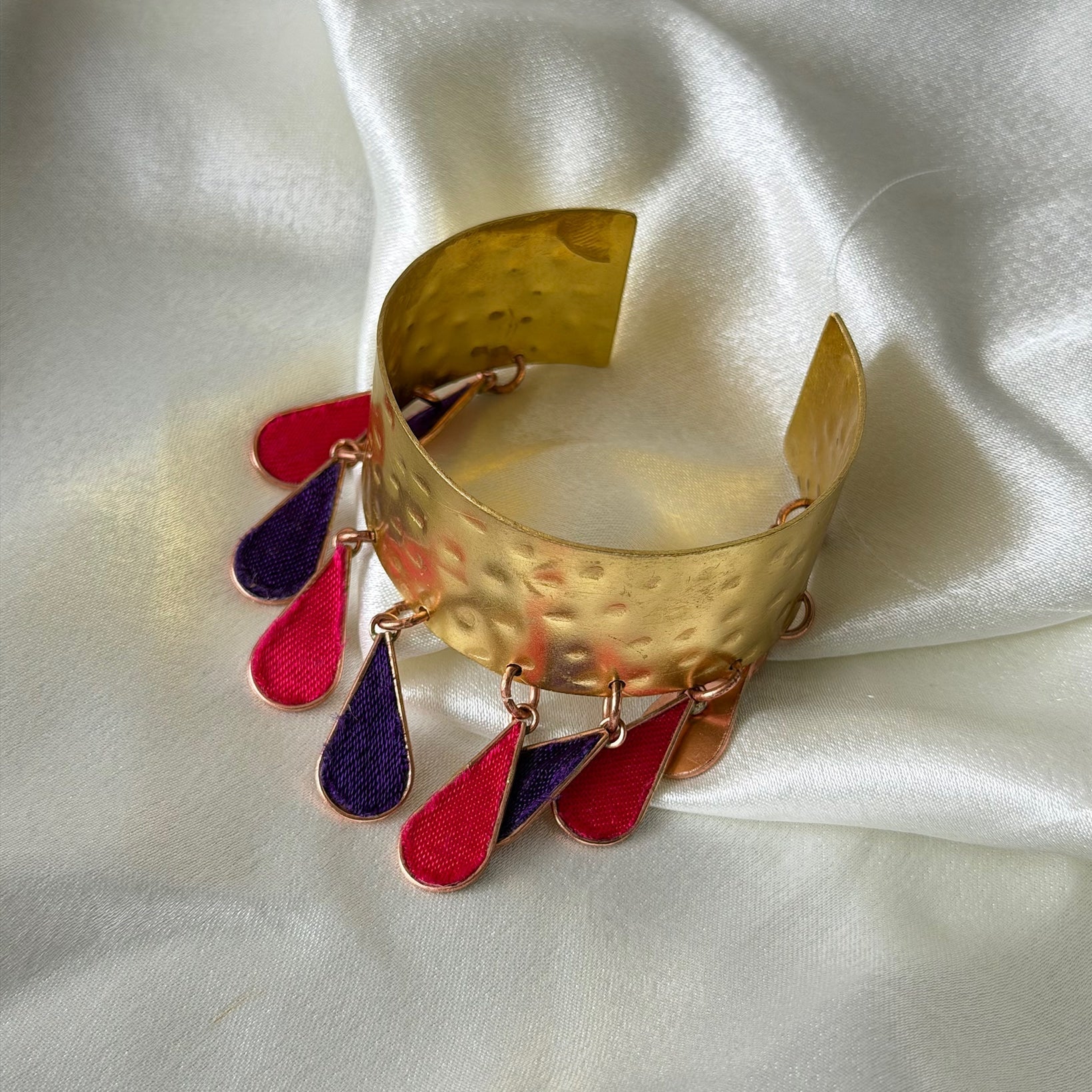 Petal Brass Bracelet - CiceroniBraceletsBy Nirjari