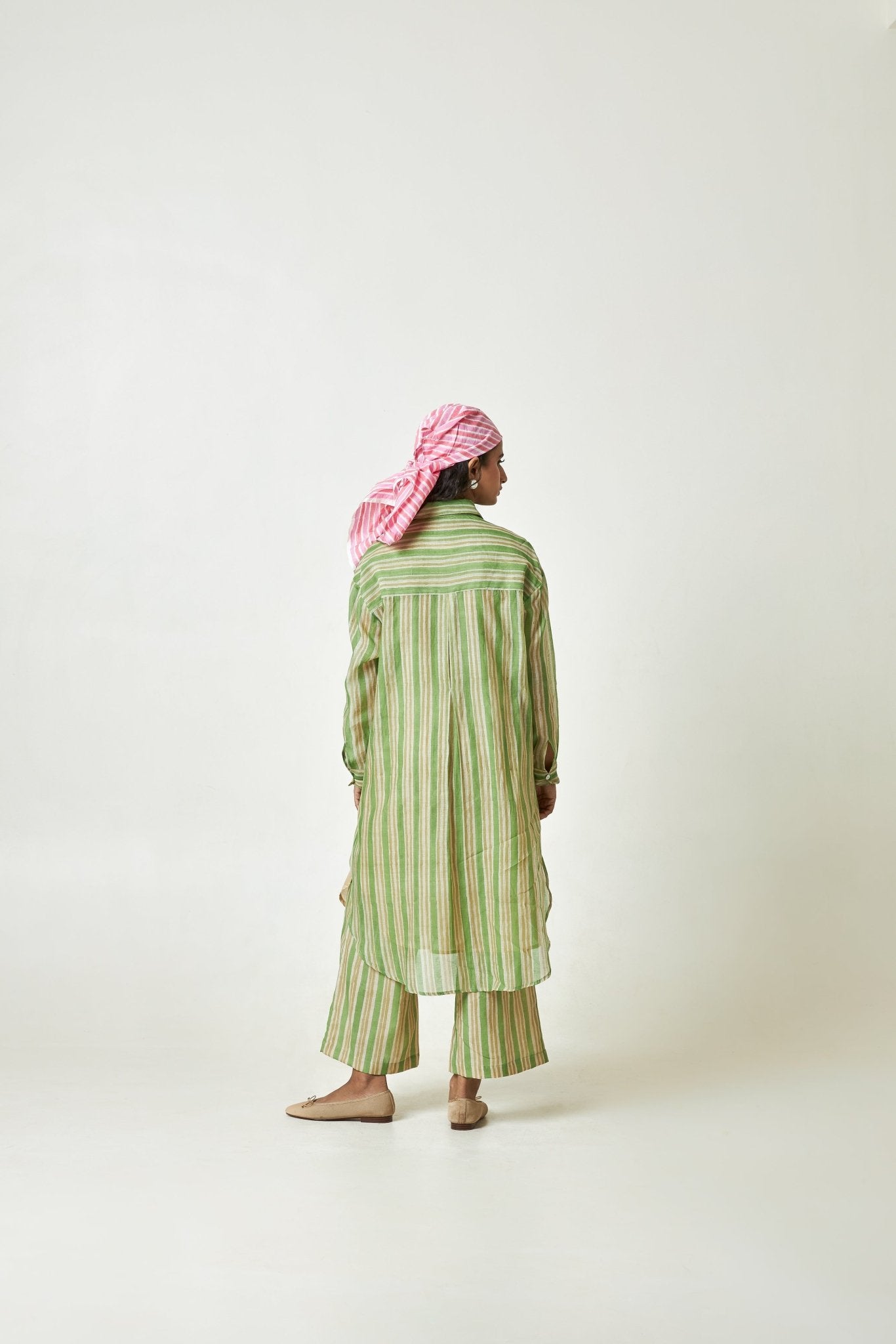 Petal Haze Block Printed Co-ord Set - CiceroniCo-ord SetPants and Pajamas