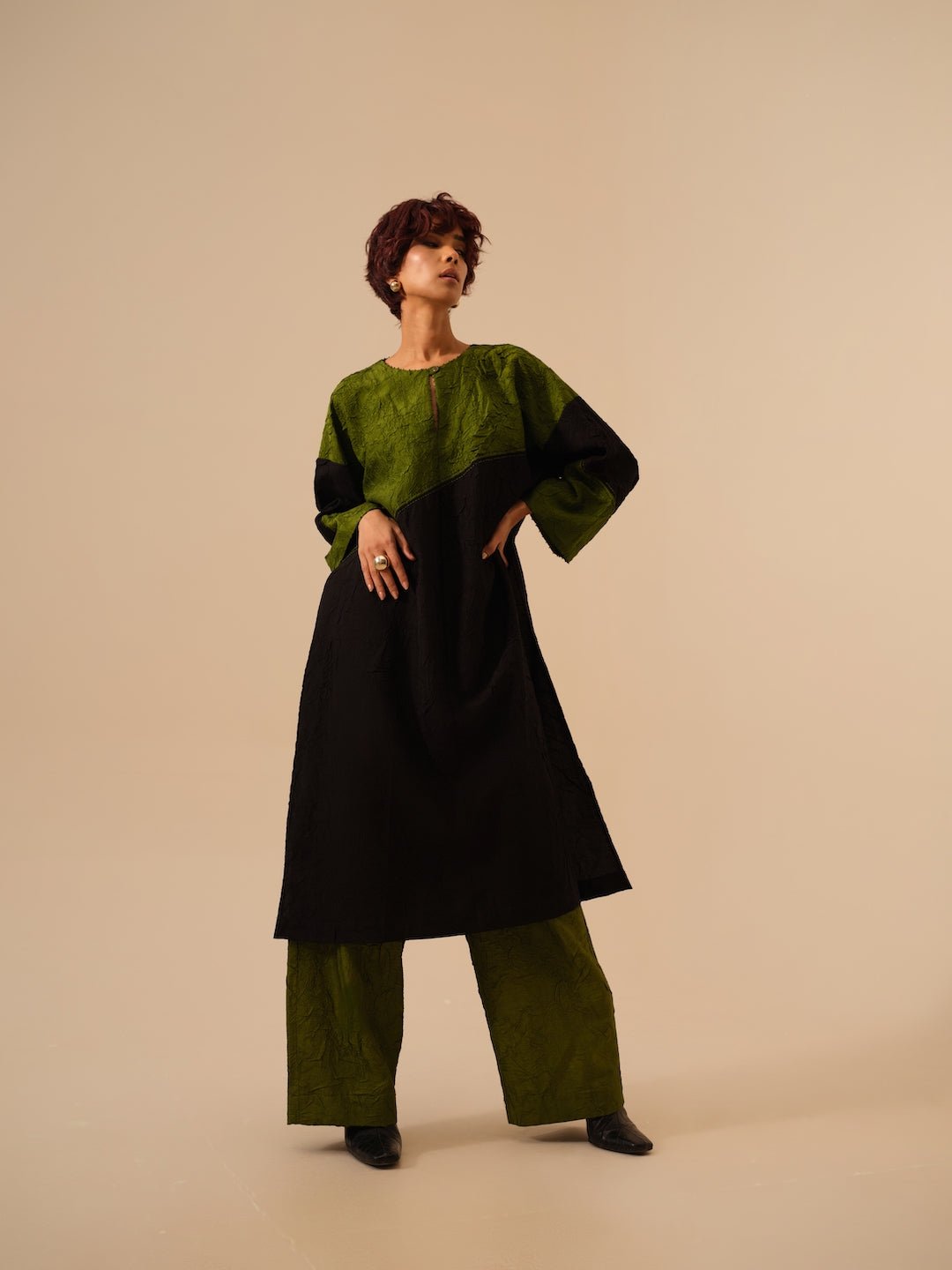 Petal Pants - Jade Green - CiceroniPantsStoique