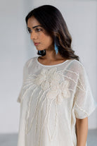 Petalwork Mesh Top - CiceroniTopsSilai Studio