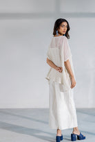 Petalwork Mesh Top - CiceroniTopsSilai Studio