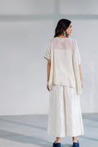 Petalwork Mesh Top - CiceroniTopsSilai Studio