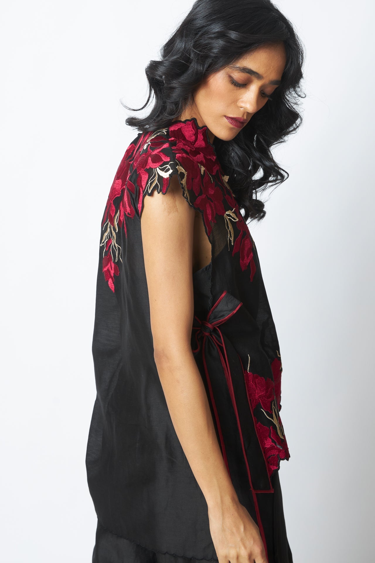Pilar - Floating Cape with Inner & Pants - CiceroniCo - ord SetMadder Much