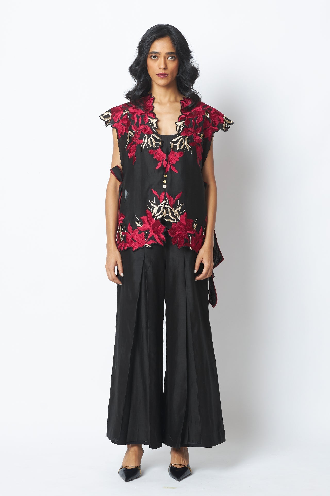 Pilar - Floating Cape with Inner & Pants - CiceroniCo - ord SetMadder Much