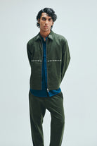 Pine Co-Linen Men's Track Jacket - CiceroniTrack JacketSaphed