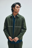 Pine Co-Linen Men's Track Jacket - CiceroniTrack JacketSaphed