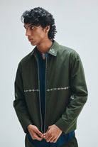 Pine Co-Linen Men's Track Jacket - CiceroniTrack JacketSaphed