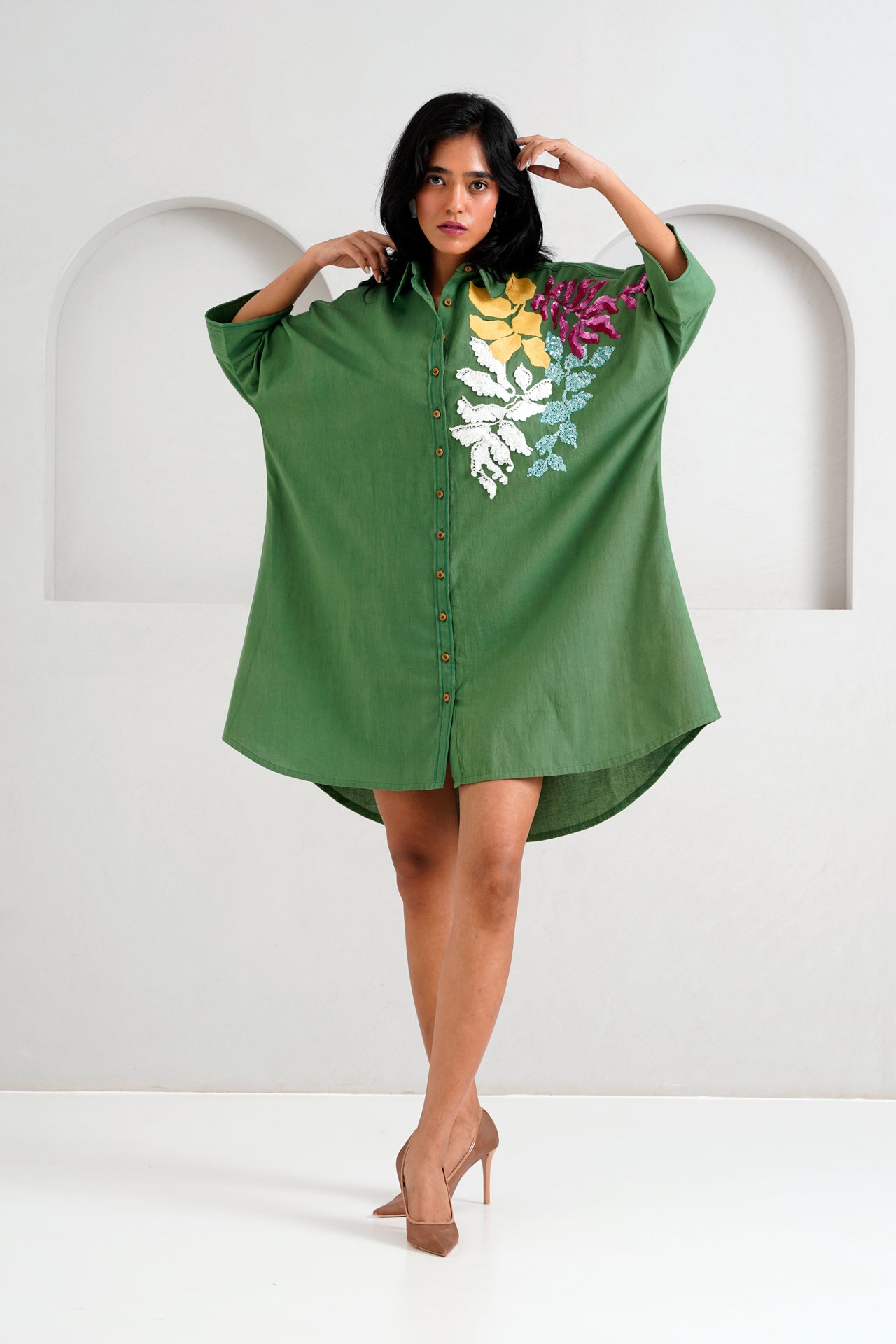 Pine Green Suri - Limitless Love Dress - CiceroniDressesMadder Much