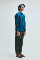 Pine Linen Men's Tapered Lounge Pants - CiceroniLounge PantsSaphed
