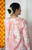 Pink Floral Co - ord Set - CiceroniKurta Set, Everyday WearHouse of Moxa