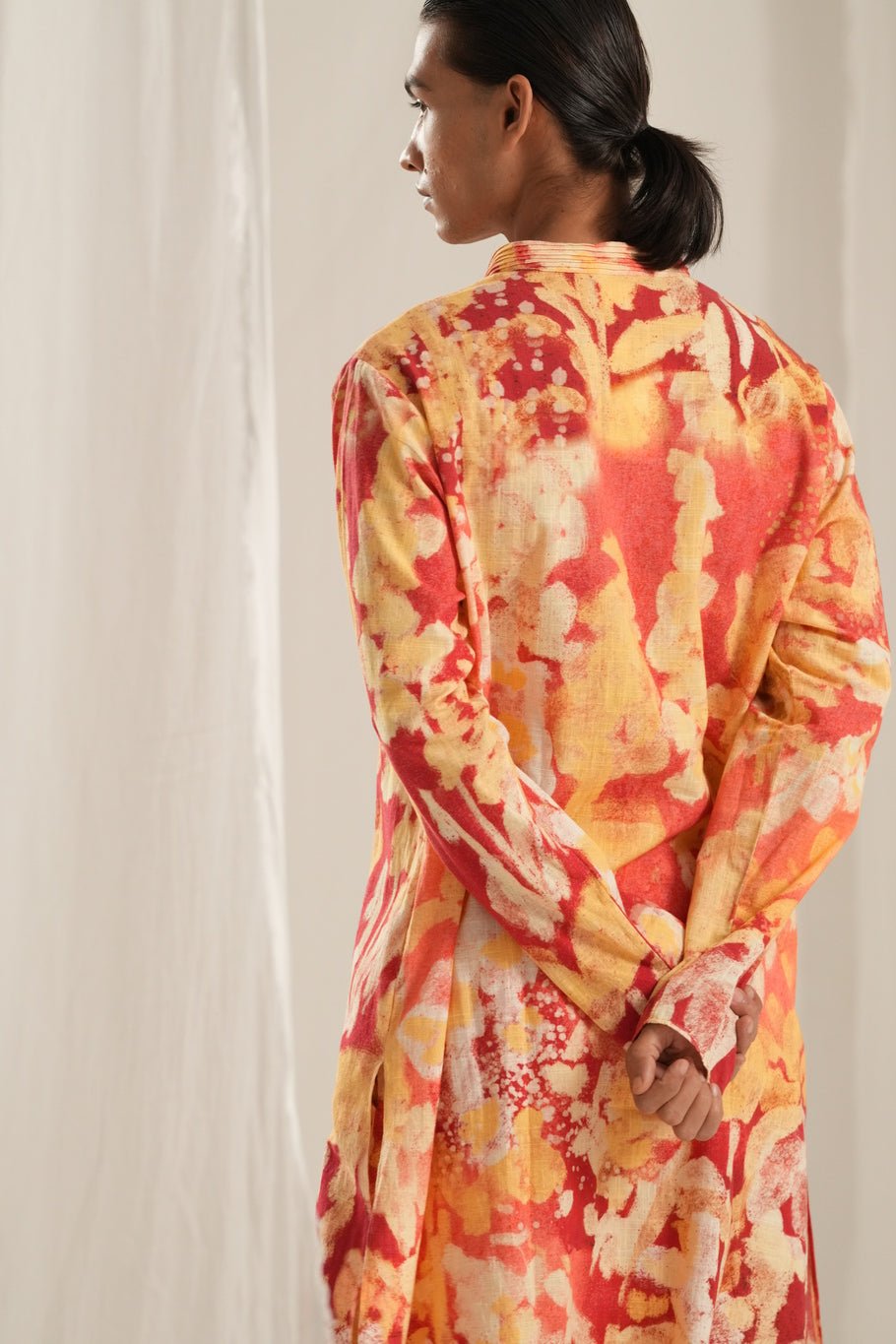 Pink Floral Kurta Set - CiceroniKurta Set, Festive WearTil