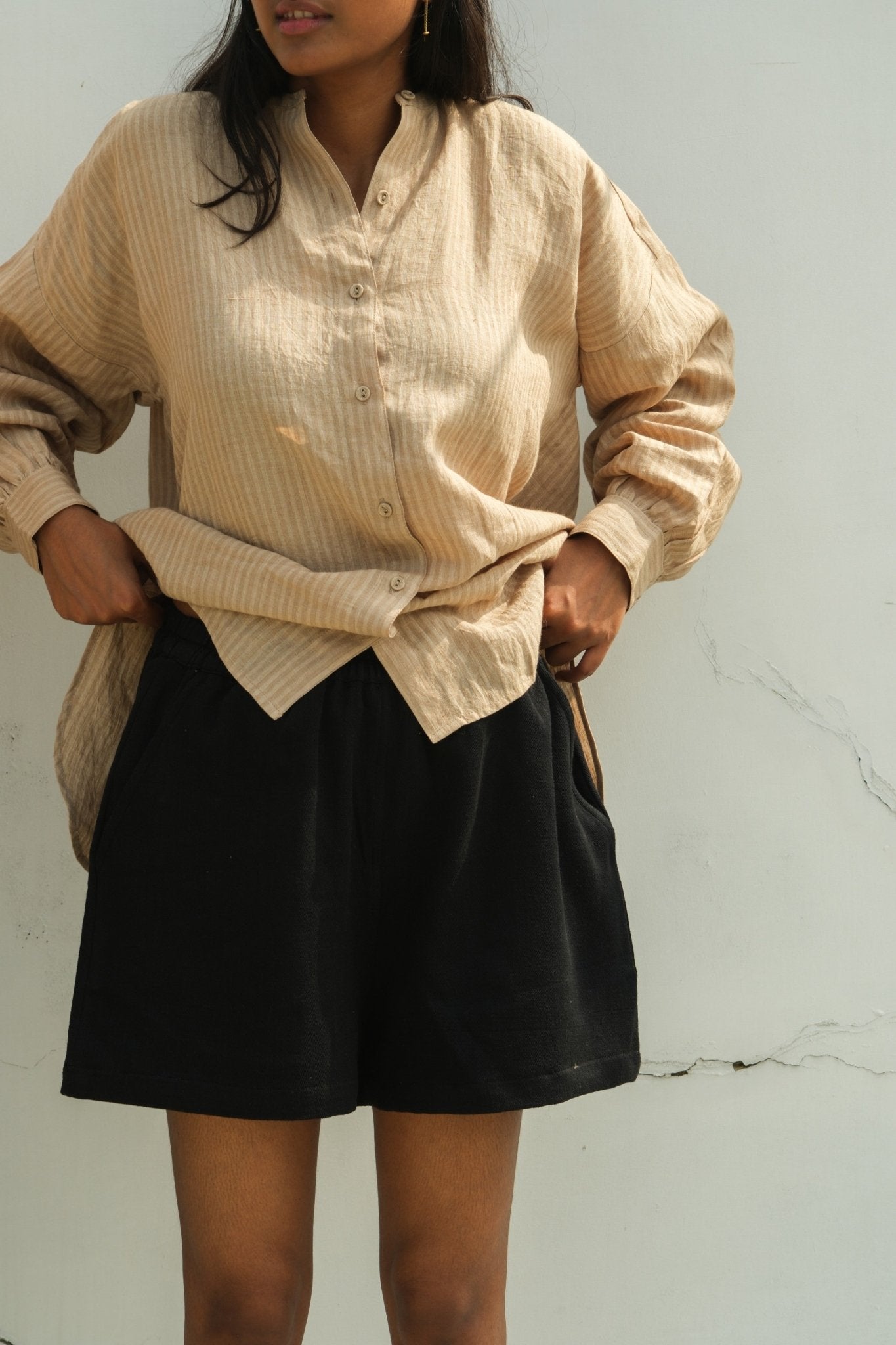 Pitch Denim Shorts - CiceroniWomen Shortswith N.