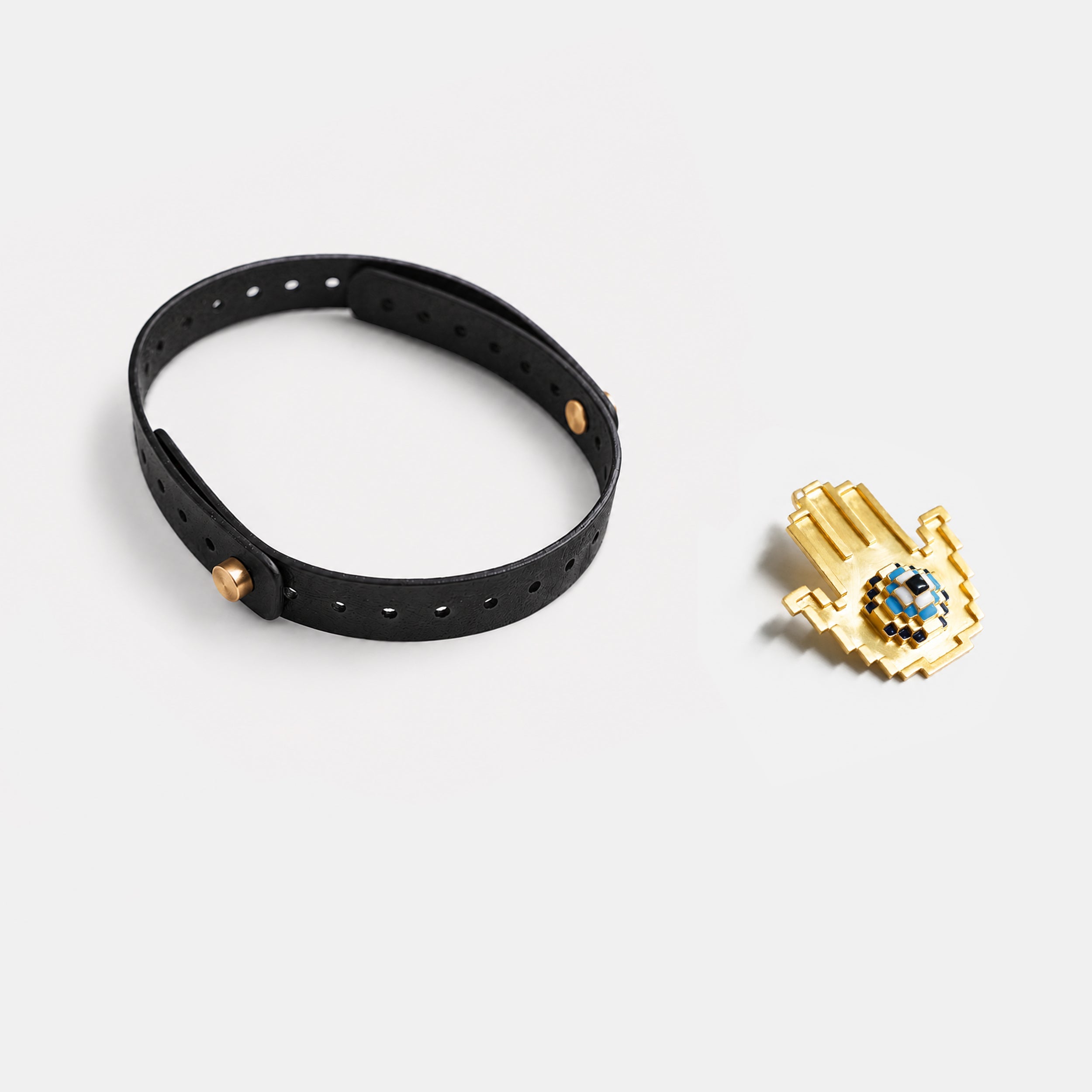 Pixel Palm Choker - CiceroniNeckpieceNO.NA.MÈ