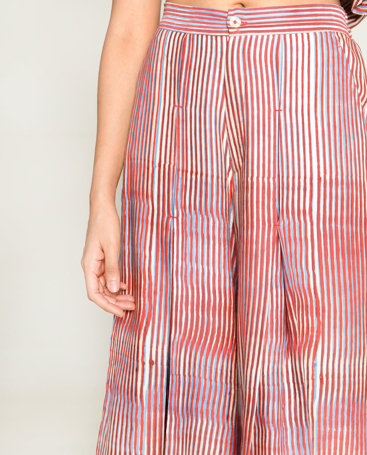 Plosky Cloud Kurta With Wide Leg Pant Co-ord Set - CiceroniKurta SetRias Jaipur