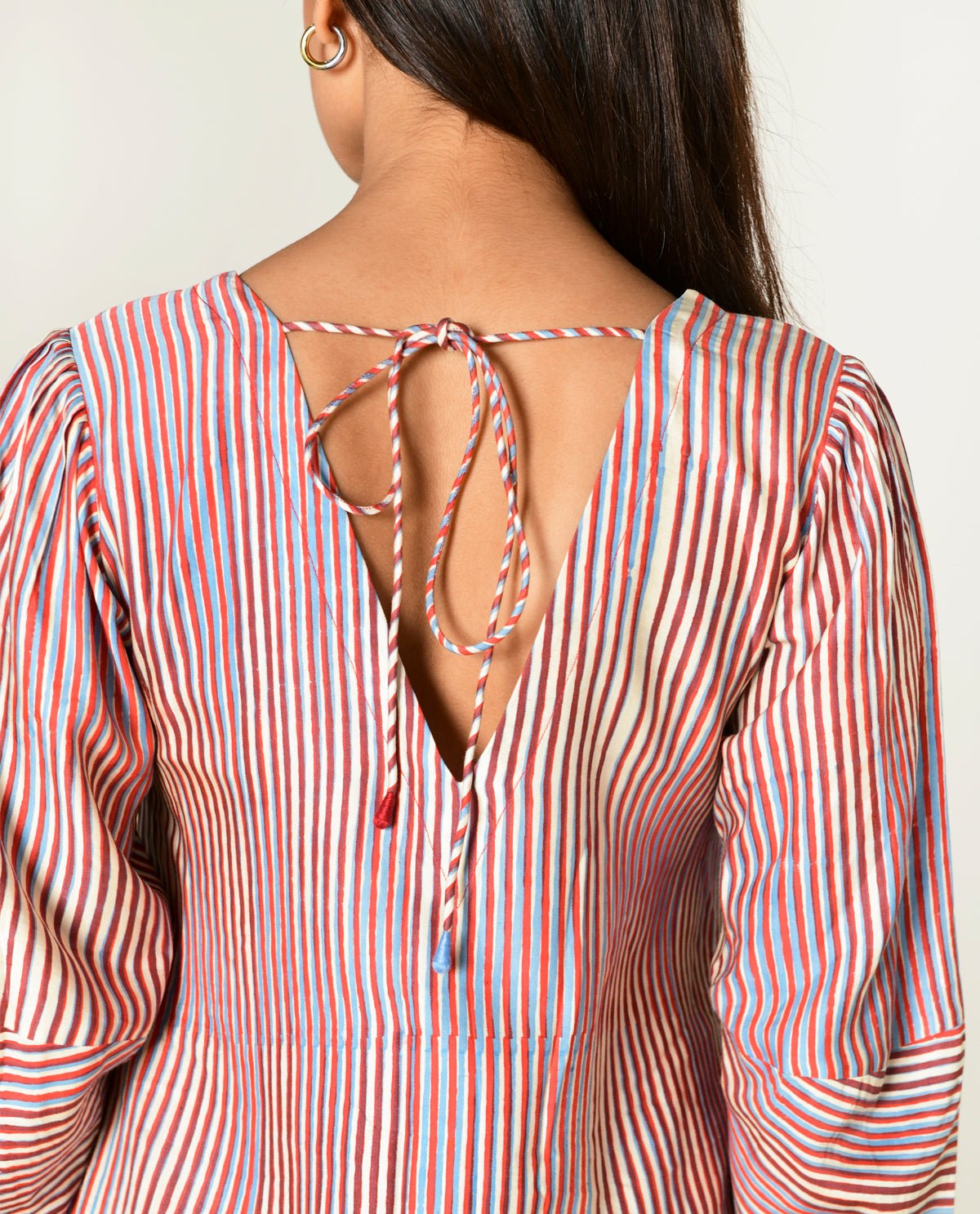 Plosky Cloud V-Neck Dress - CiceroniDressesRias Jaipur