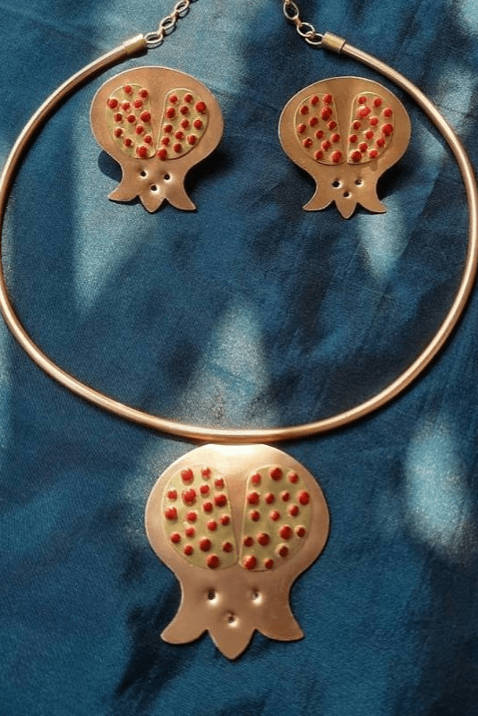 Pomegranate Set - CiceroniNecklace SetPiku