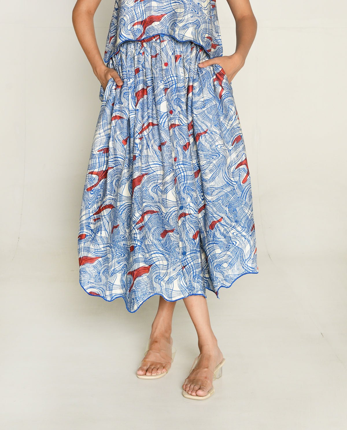 Ponzo Skirt - CiceroniSkirtsRias Jaipur